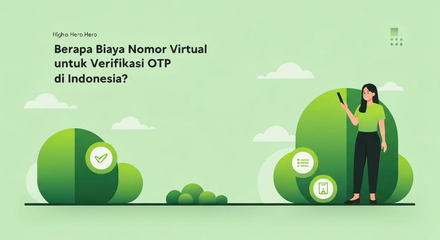 Berapa Biaya Nomor Virtual untuk Verifikasi OTP di Indonesia?